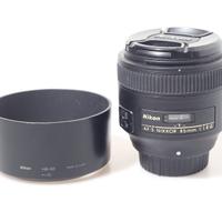 OBIETTIVO NIKON AF-S 85 MM F/1.8G. GARANZIA.