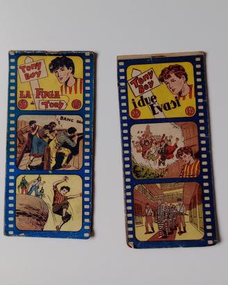 Fumetto a striscia  Tony Boy del 1950 spillati