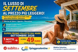 PROMO VILLETTTE SUL MARE SETTEMBRE-> a SOLI