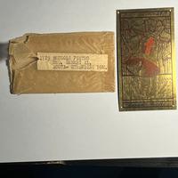 Targhetta ww2 italiana croce rosa