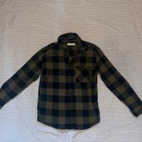 Camicia di zara taglia 13-14 anni colore verde scu