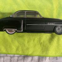 Rare Vintage 1950s Cadillac Tin Friction Car Black