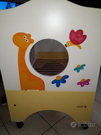 culla azur oblò giraffa