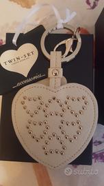 Portachiavi twin set cuore
