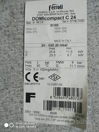 Scheda e pompa caldaia  ferroli