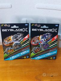 Set 2 confezioni doppie di Beyblade X 
