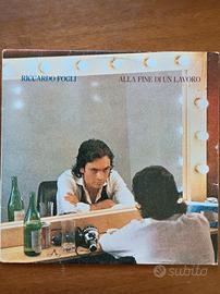 riccardo fogli "alla fine di un lavoro" 1980