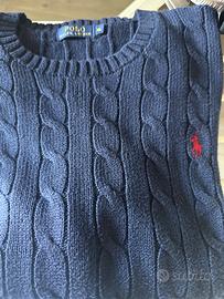 Maglione cotone a trecce Polo Ralph Lauren
