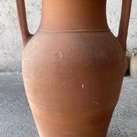Grande anfora vaso giara in terracotta