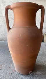 Grande anfora vaso giara in terracotta