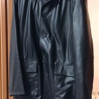 Cappotto in pelle