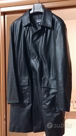 Cappotto in pelle