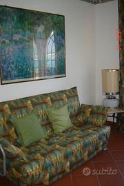 Divano da salotto in alluminio accessoriato 3 post