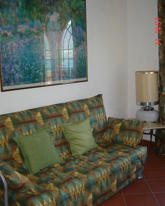 Divano da salotto in alluminio accessoriato 3 post