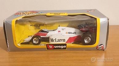 Modellino MCLAREN MP4/2 Turbo Burago 1/24 cod.6106