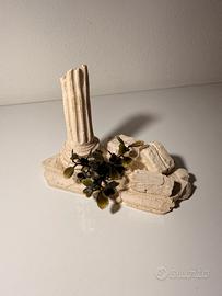 Scultura “Rovine Antiche” per Acquari, Diorami