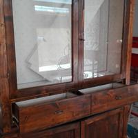 libreria credenza d'epoca primi 900