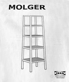 Scaffale Molger IKEA nuovo