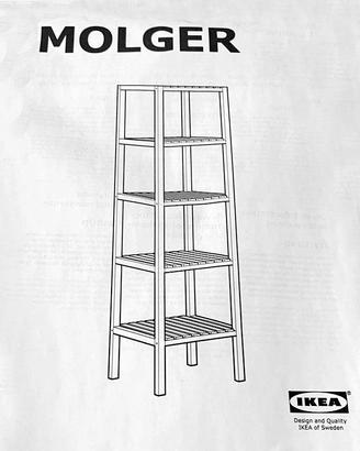 Scaffale Molger IKEA nuovo