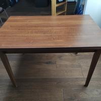 Tavolo allungabile in legno, stile arte povera