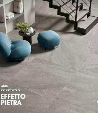Piastrelle Polis grès porcellanato 60x60 grigio