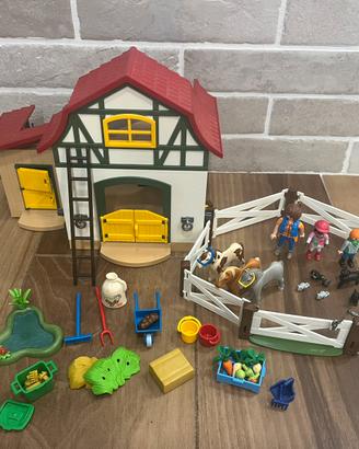 Playmobil Country, maneggio dei cavalli