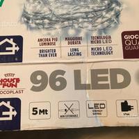Luci Natale led bianche