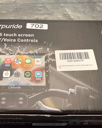 CARPURIDE W702 – CarPlay / Android Auto Moto 7”