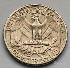 Moneta da un quarto di dollaro 1967