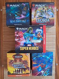 MAGIC 5x Scatole Vuote - Prerelase