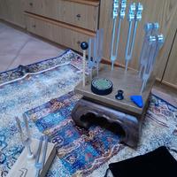 Diapason set 9 frequenze con accessori