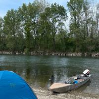 Barca fiume bergère
