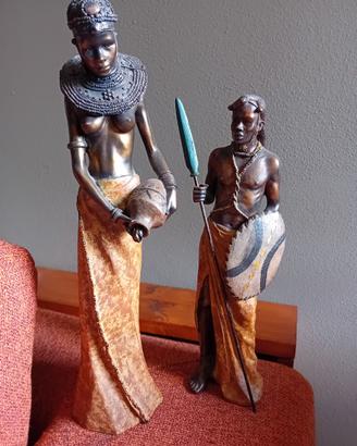 Statue masai