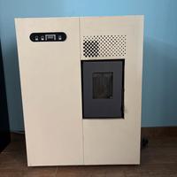 Stufa pellets slim modello Camilla