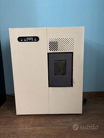 Stufa pellets slim modello Camilla