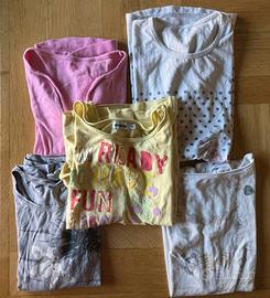 5 magliette da ragazzina. Età 10 11 anni