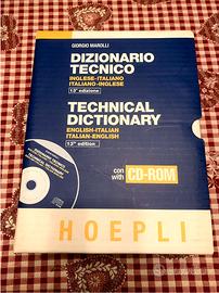 Dizionario tecnico inglese-italiano Hoepli