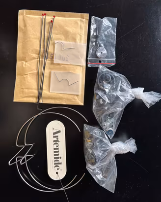 Pezzi di ricambio per Artemide Tizio e Tolomeo