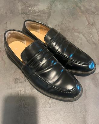 Mocassino da uomo nero n.43