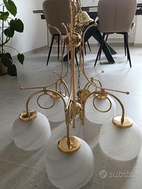 Lampadario in vetro di murano 