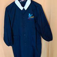 grembiule scuola bambini 10 anni blu cotone exetre