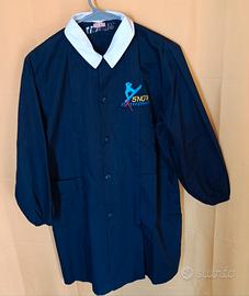 grembiule scuola bambini 10 anni blu cotone exetre