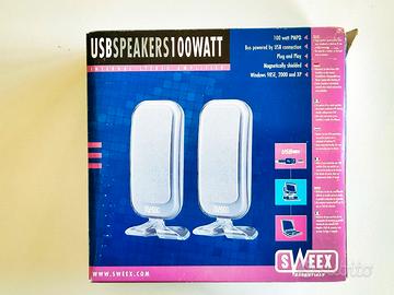 Casse USB esterne per PC 100W PMPQ