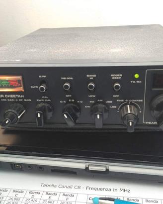 CB Pearce Simpson modello Super Cheetah 240 canali