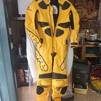 tuta da moto bieffe in pelle