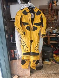 tuta da moto bieffe in pelle