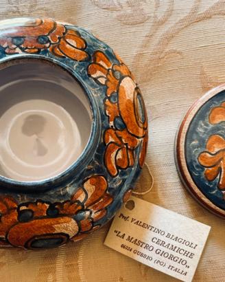 Scatola rotonda del maestro Prof.Biagioli-Gubbio