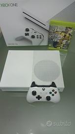 Xbox one S +scatola +joystick originale e 1 gioco