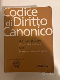 Codice di diritto canonico ultima ed