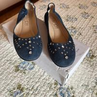 Ballerine scamosciate